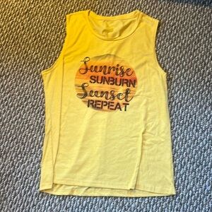 Womens' Muscle T XL